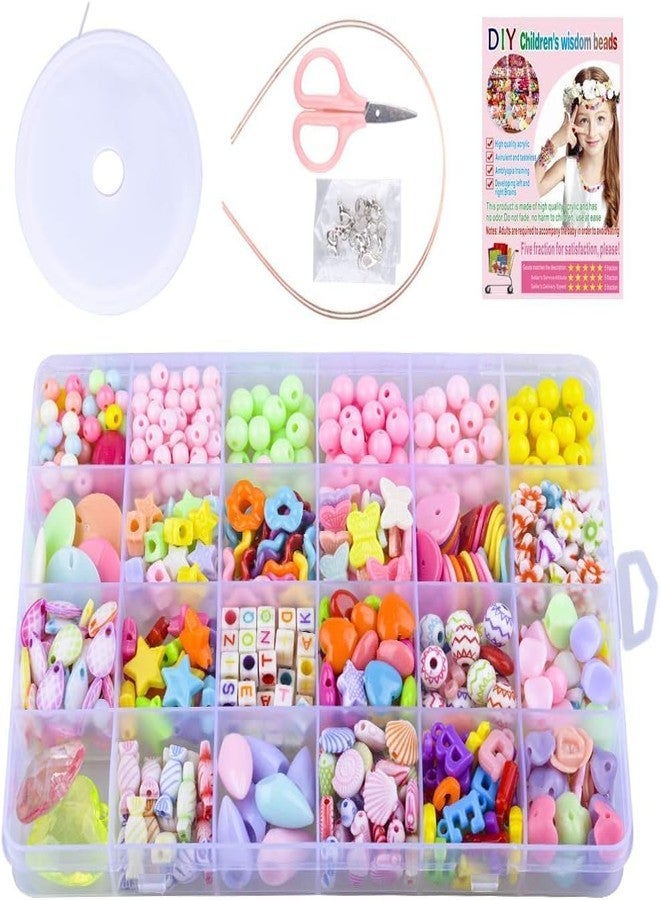 JAY EMPIRE Bracelet Making Set for Girls, Jewellery Making Kit for Kids DIY Bracelet Making Set, Toys for Girls Age 6-12 Years Old Multicolor (Multi 4) - Image 1